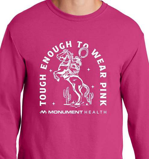 Tough Enough To Wear Pink - Long-sleeved T-Shirt / 2024