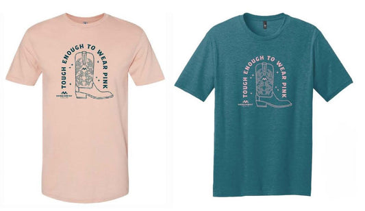 Tough Enough to Wear Pink 2025 Short Sleeved T-Shirt